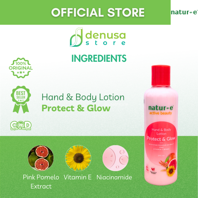 Natur-e Active Beauty Hand n Body Lotion Protect n Glow 245 ml