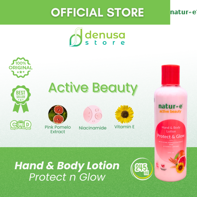 Natur-e Active Beauty Hand n Body Lotion Protect n Glow 245 ml