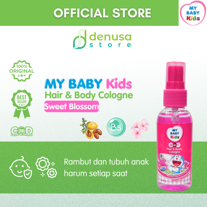 MY BABY Kids 2in1 Hair n Body Cologne Sweet Blossom 55 ml