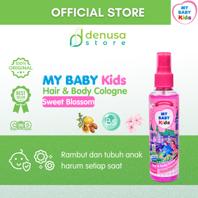 MY BABY Kids 2in1 Hair n Body Cologne Sweet Blossom 100 ml