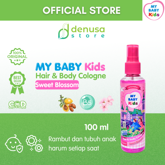 MY BABY Kids 2in1 Hair n Body Cologne Sweet Blossom 100 ml