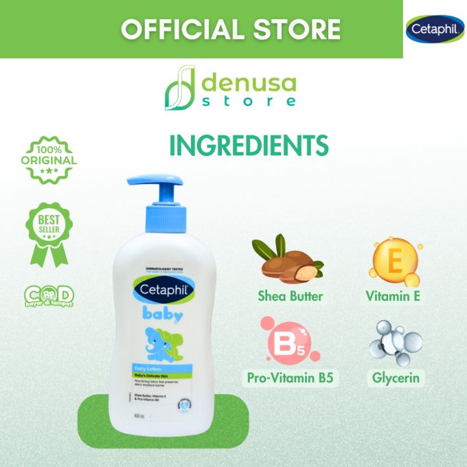 CETAPHIL Baby Daily Lotion Babys Delicate Skin 400 ml