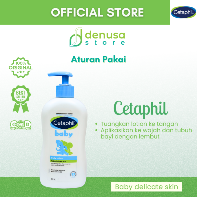 CETAPHIL Baby Daily Lotion Babys Delicate Skin 400 ml