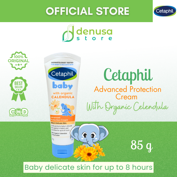 CETAPHIL Baby With Organic Calendula Advanced Protection Cream Babys Delicate Skin 85 g