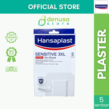 HANSAPLAST Sensitive 3XL Steril 10x15cm 5 Lembar