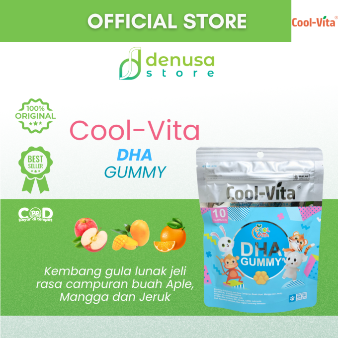 COOLVITA DHA Gummy 10 Gummies