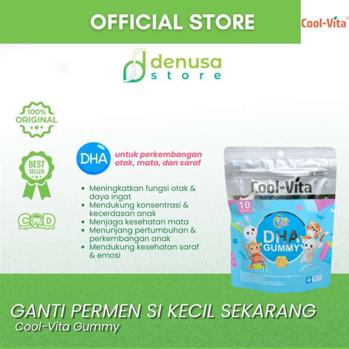 COOLVITA DHA Gummy 10 Gummies