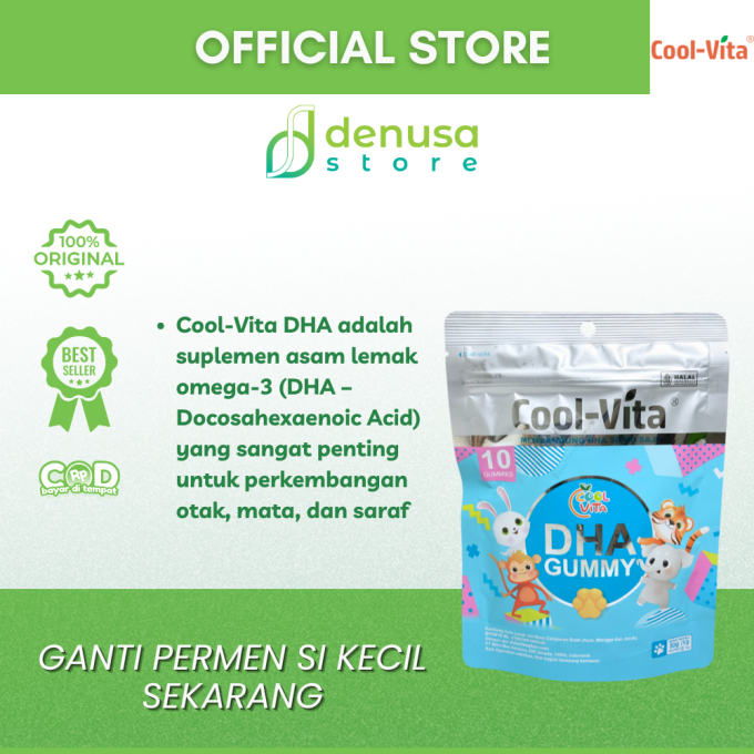 COOLVITA DHA Gummy 10 Gummies