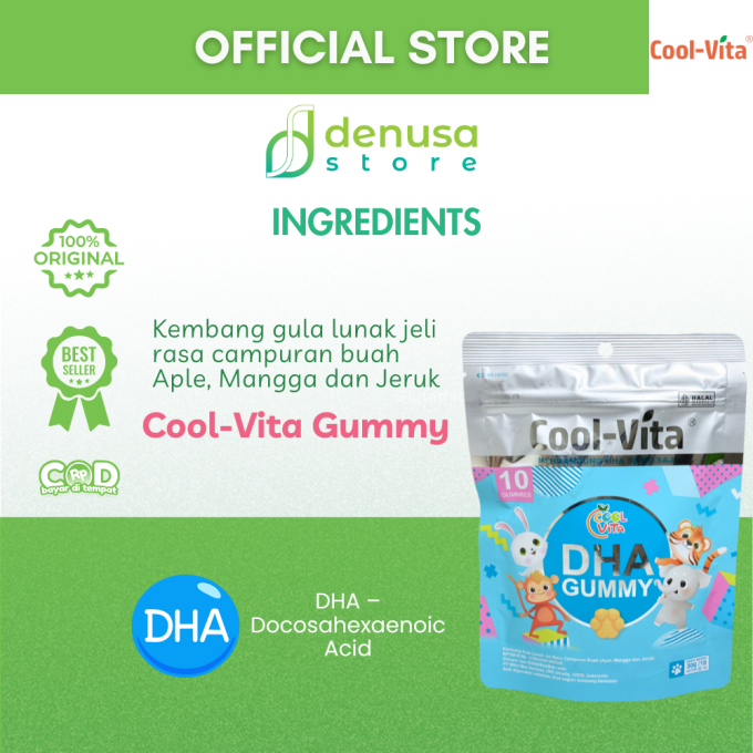 COOLVITA DHA Gummy 10 Gummies