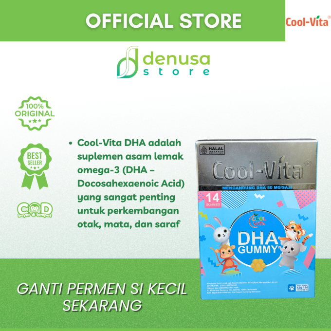 COOLVITA DHA Gummy 14 Gummies