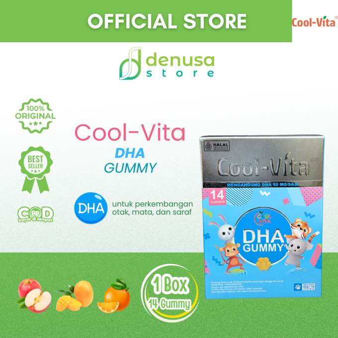 COOLVITA DHA Gummy 14 Gummies