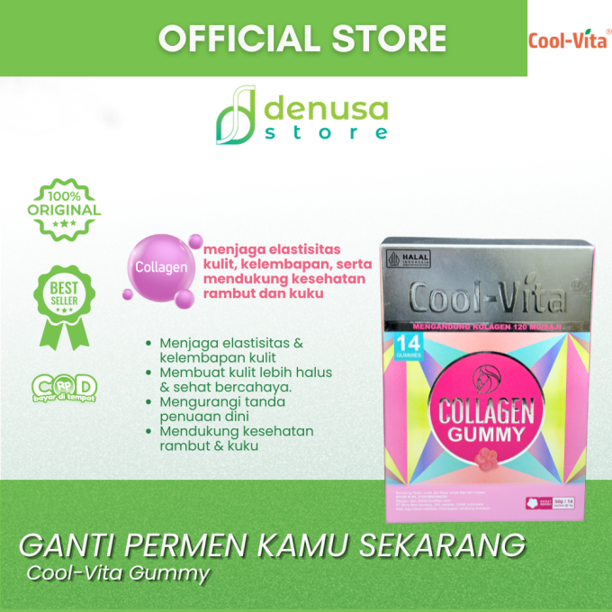 COOLVITA Collagen Gummy 14 Gummies