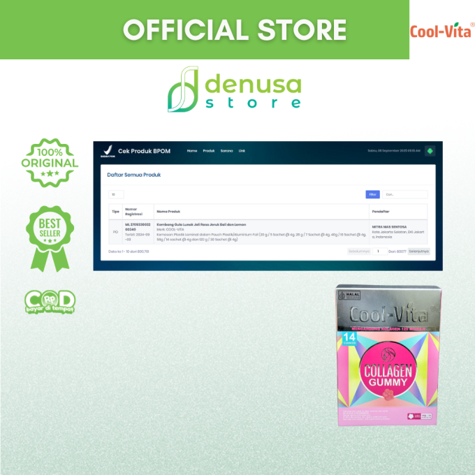 COOLVITA Collagen Gummy 14 Gummies