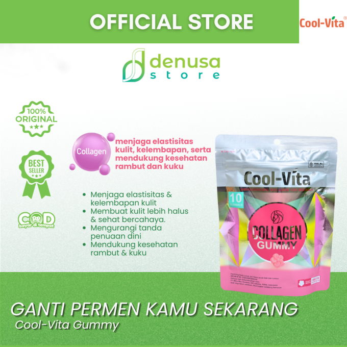 COOLVITA Collagen Gummy 10 Gummies