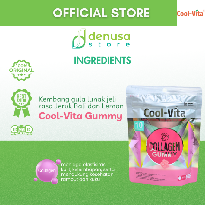 COOLVITA Collagen Gummy 10 Gummies