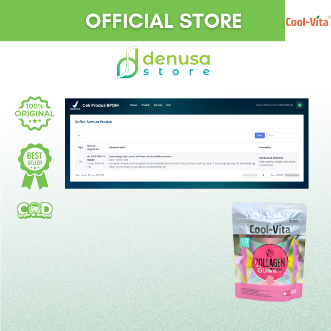 COOLVITA Collagen Gummy 10 Gummies