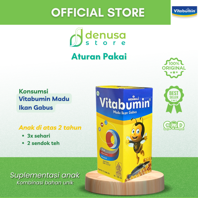 Vitabumin Madu Ikan Gabus 130 ml