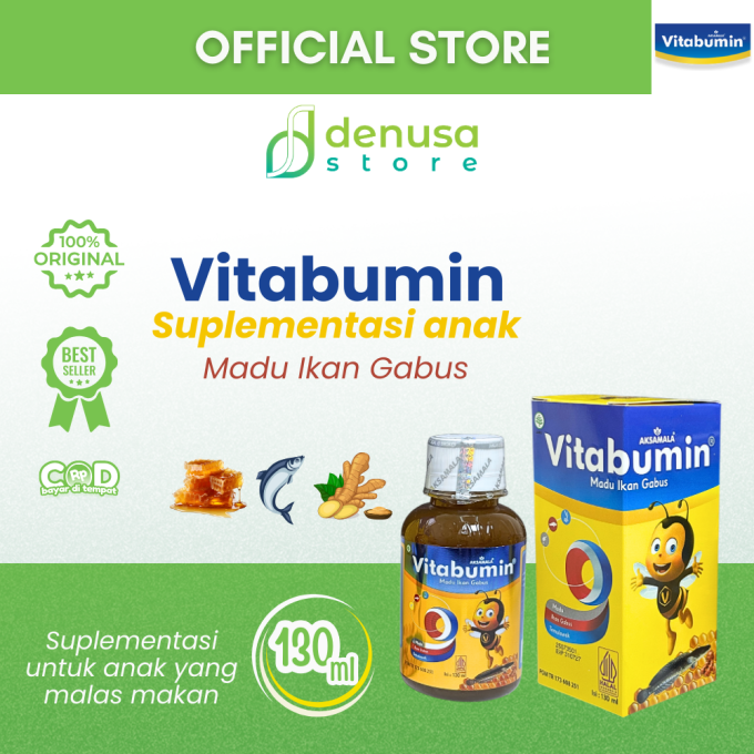 Vitabumin Madu Ikan Gabus 130 ml