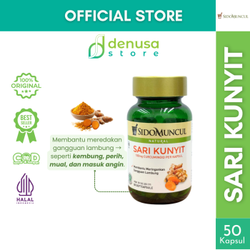 SIDOMUNCUL Sari Kunyit 50 Softcapsule