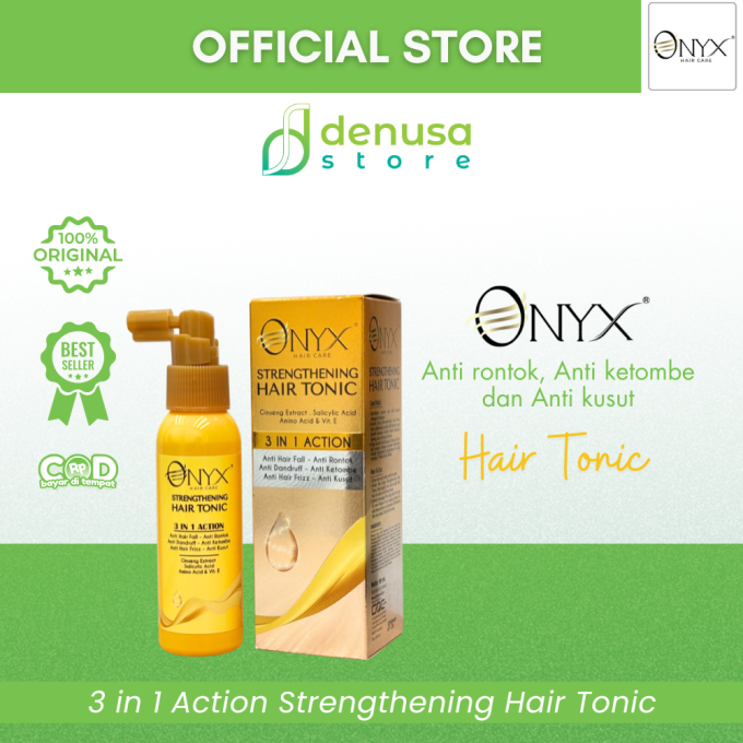 ONYX Hair Care Strengthening Hair Tonic 3 IN 1 Action 90 ml