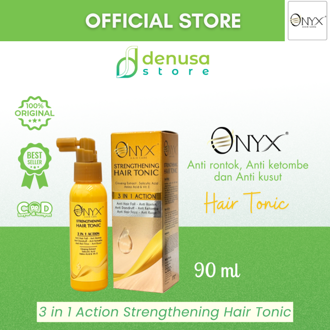 ONYX Hair Care Strengthening Hair Tonic 3 IN 1 Action 90 ml