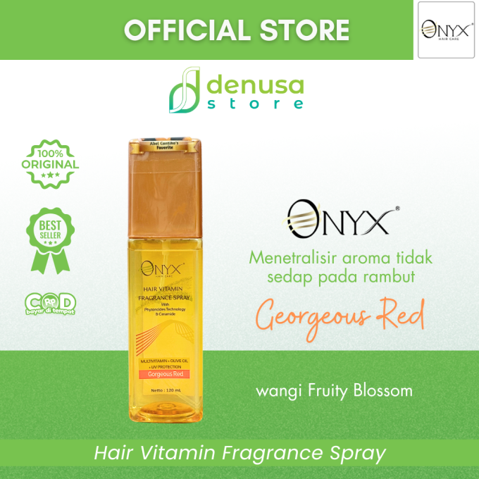 ONYX Hair Vitamin Fragrance Spray Georgeous Red 120 ml
