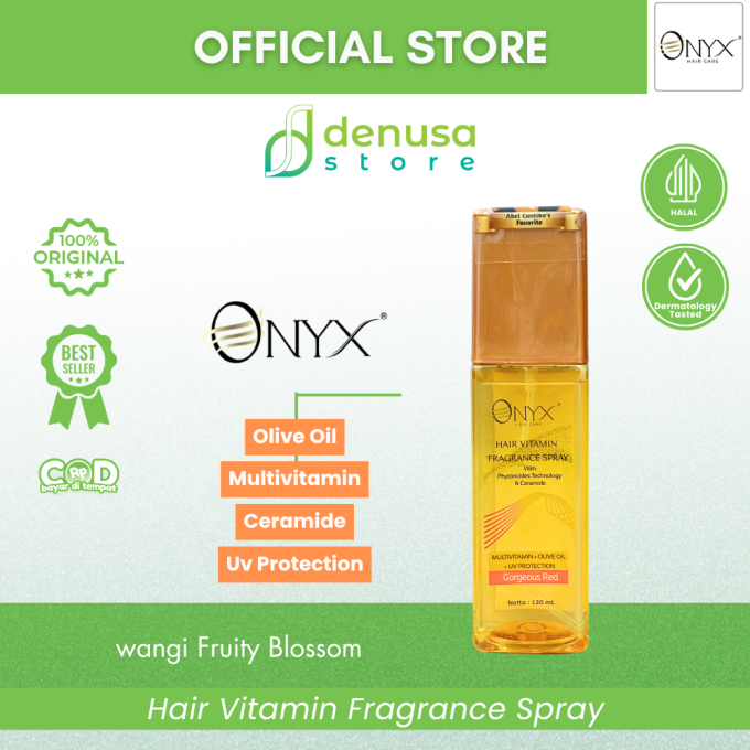 ONYX Hair Vitamin Fragrance Spray Georgeous Red 120 ml