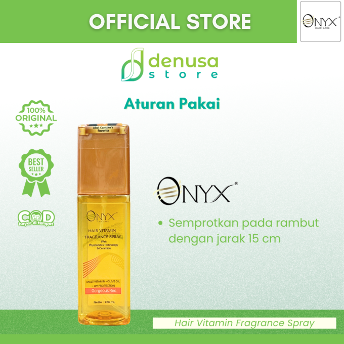 ONYX Hair Vitamin Fragrance Spray Georgeous Red 120 ml