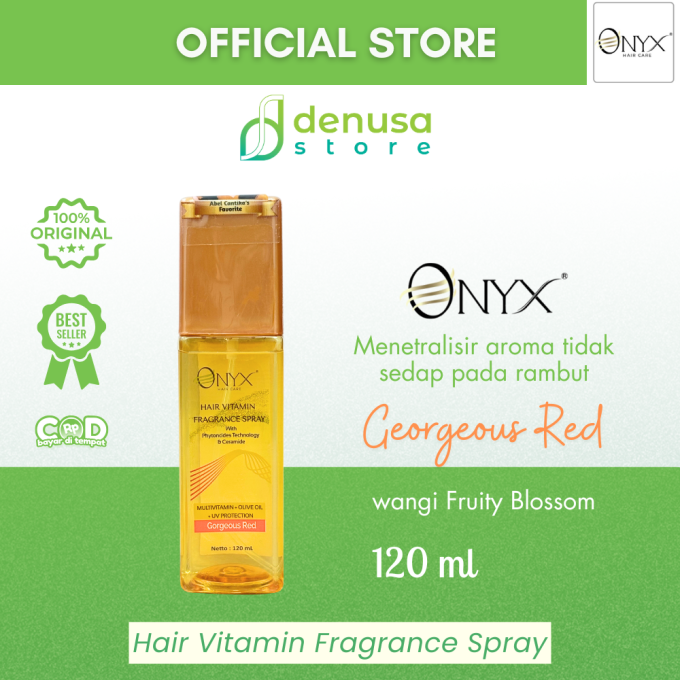 ONYX Hair Vitamin Fragrance Spray Georgeous Red 120 ml