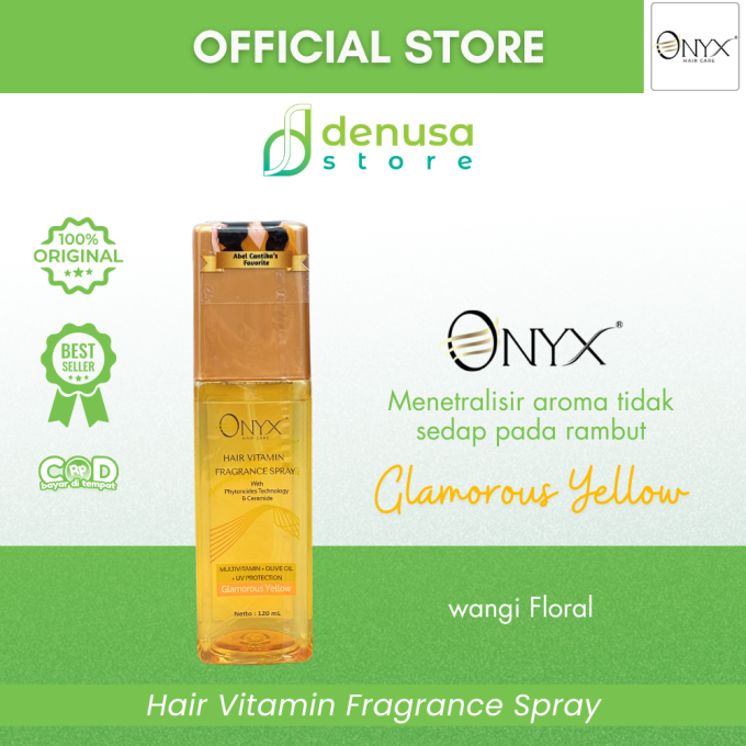 ONYX Hair Vitamin Fragrance Spray Glamorous Yellow 120 ml