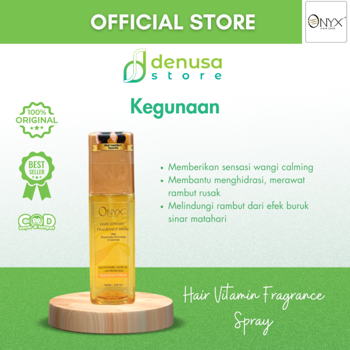 ONYX Hair Vitamin Fragrance Spray Glamorous Yellow 120 ml