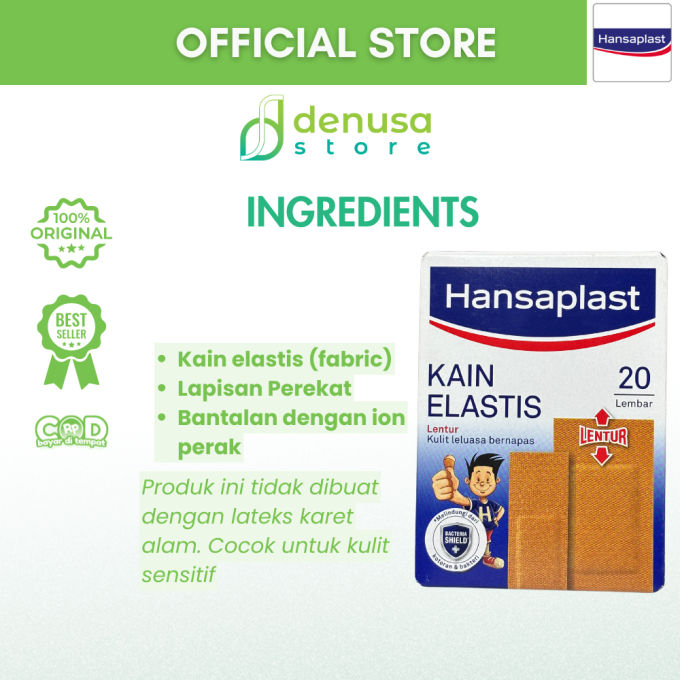 HANSAPLAST Kain Elastis Lentur 20 Lembar