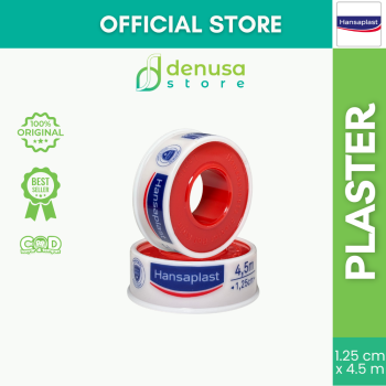 HANSAPLAST Plester Rol Kain Lentur 1,25 cm x 4,5 m 1 Rol
