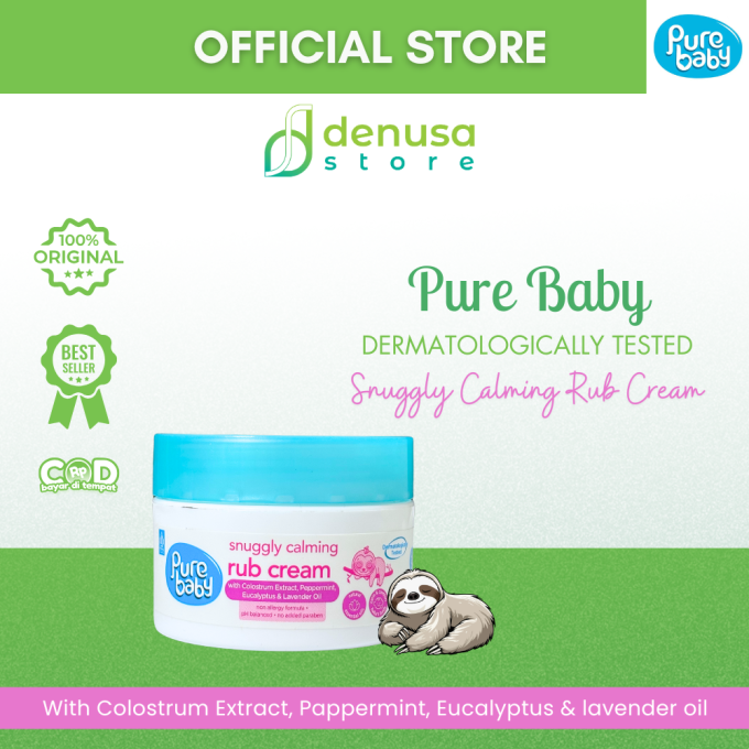 PURE BABY Snuggly Calming Rub Cream 50 g