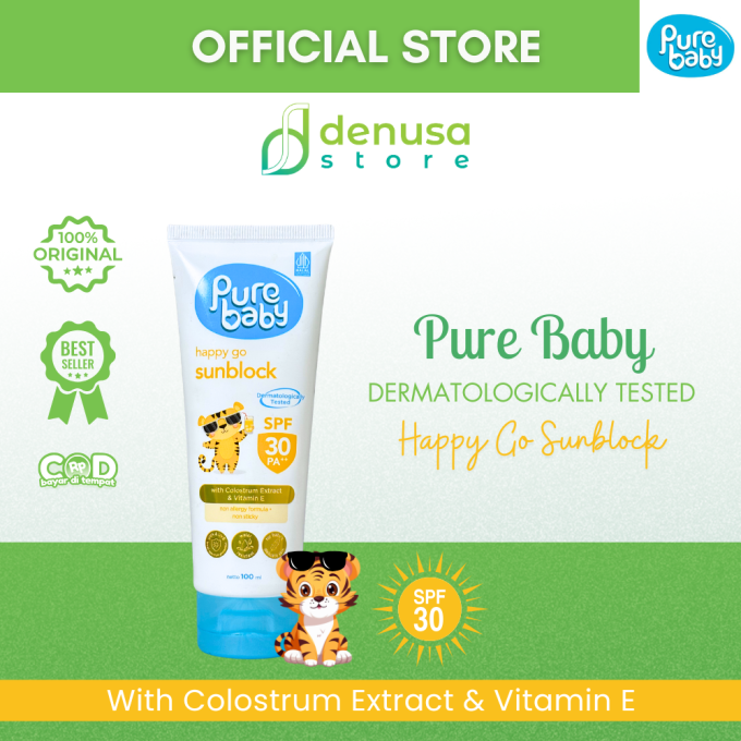PURE BABY Happy Go Sunblock 100 ml