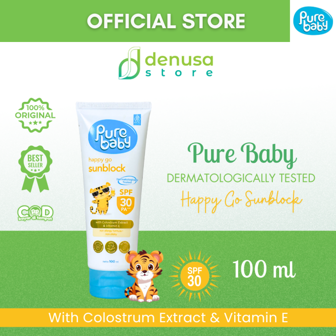 PURE BABY Happy Go Sunblock 100 ml