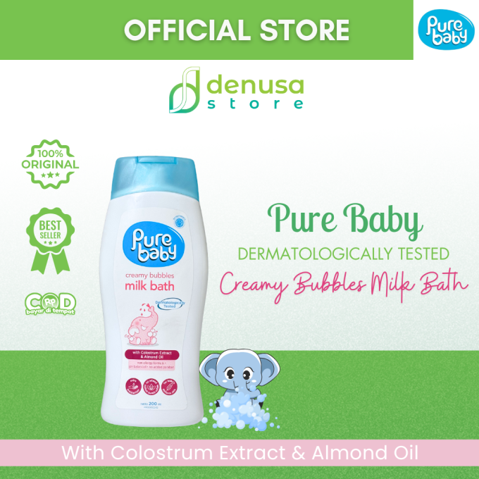 PURE BABY Creamy Bubbles Milk Bath 200 ml