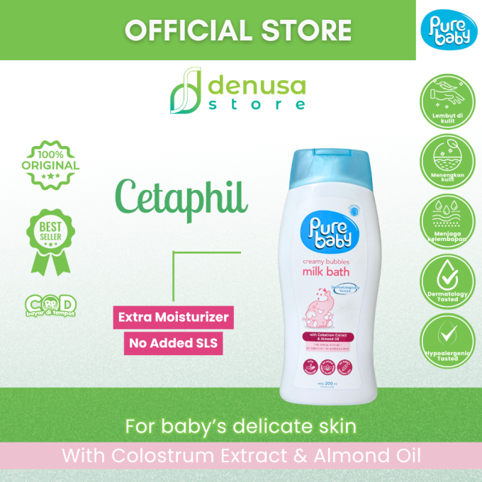 PURE BABY Creamy Bubbles Milk Bath 200 ml