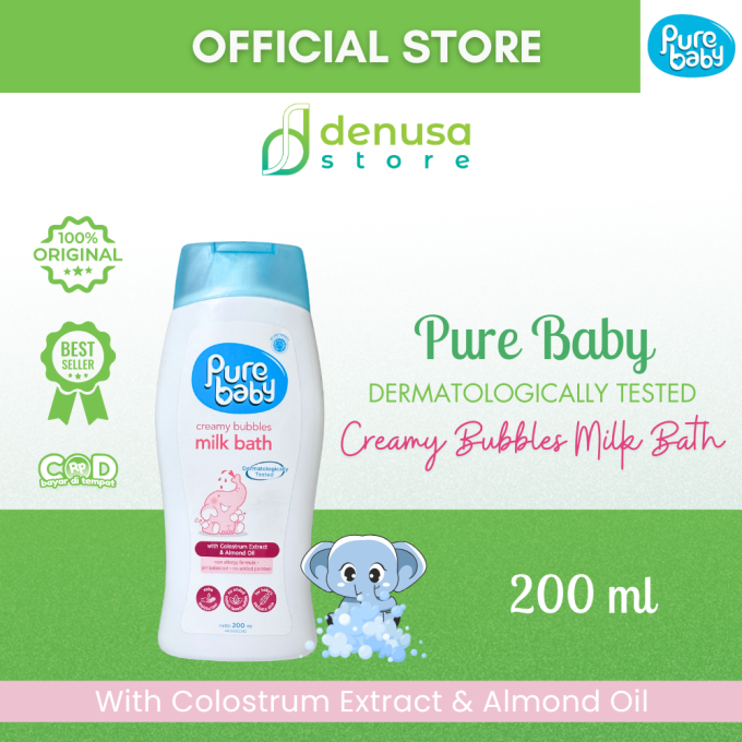 PURE BABY Creamy Bubbles Milk Bath 200 ml