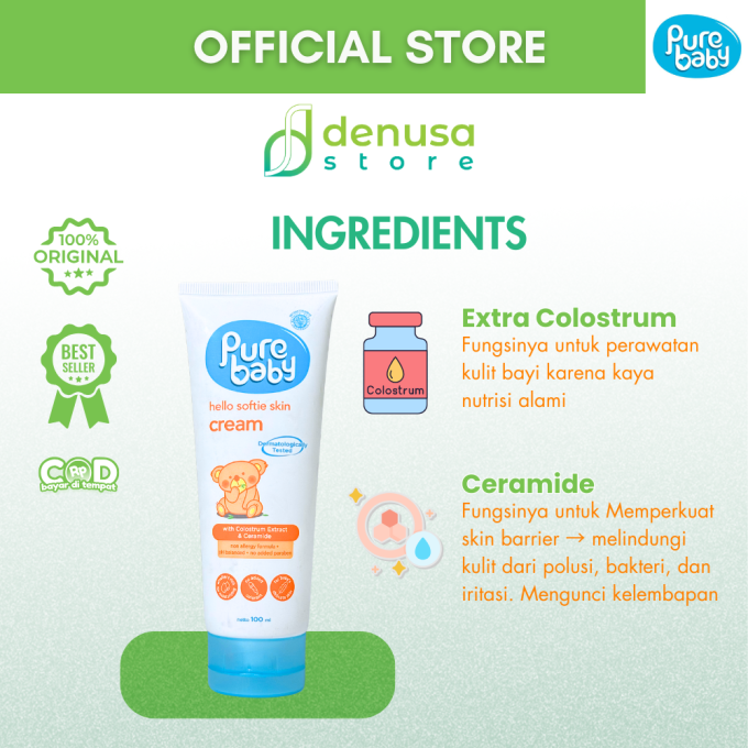 PURE BABY Hello Softie Skin Cream 100 ml