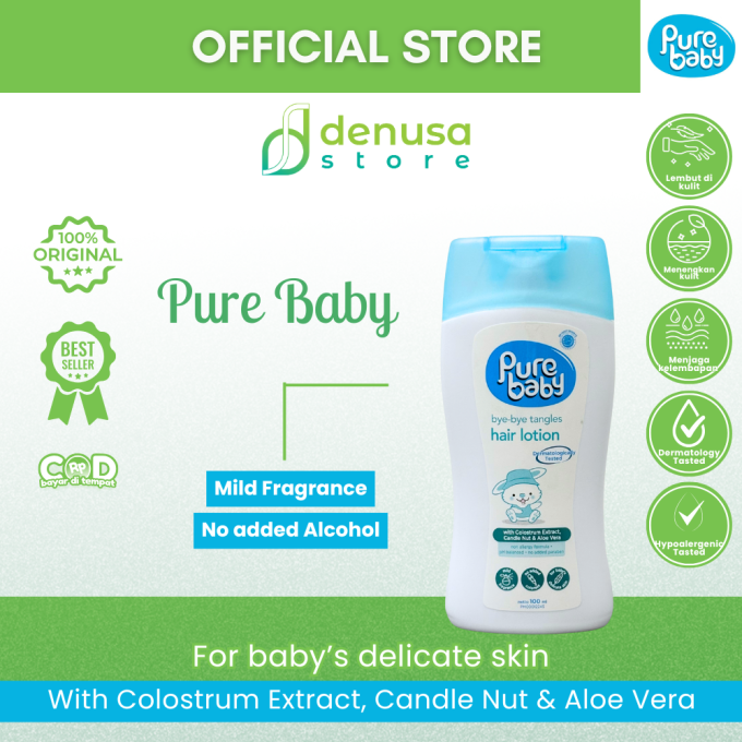 PURE BABY Byebye Tangles Hair Lotion 100 ml