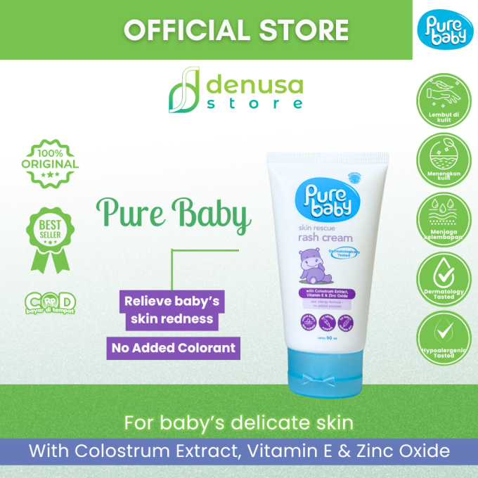 PURE BABY Skin Rescue Rash Cream 50 ml