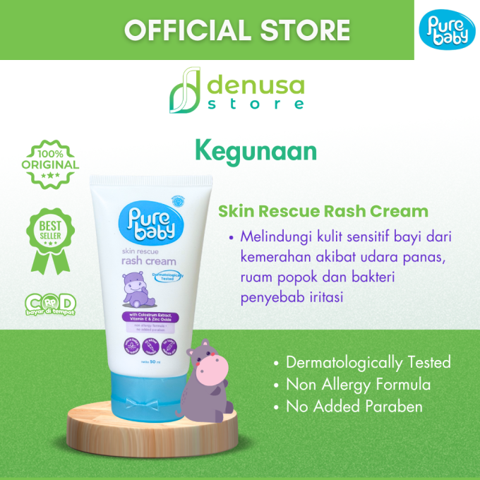 PURE BABY Skin Rescue Rash Cream 50 ml