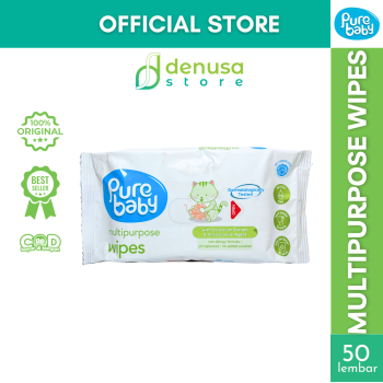 PURE BABY Multipurpose Wipes 50 Sheets