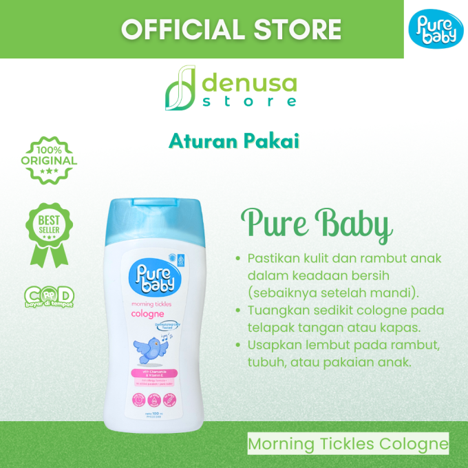 PURE BABY Morning Tickles Cologne 100 ml