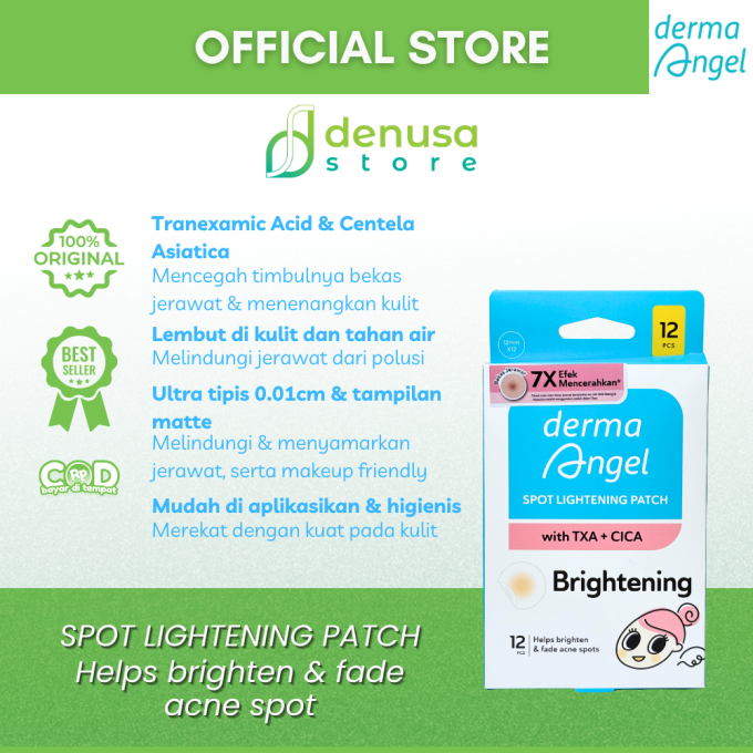 Derma Angel Spot Lightening Patch Brightening 12 Pcs
