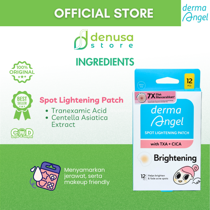 Derma Angel Spot Lightening Patch Brightening 12 Pcs