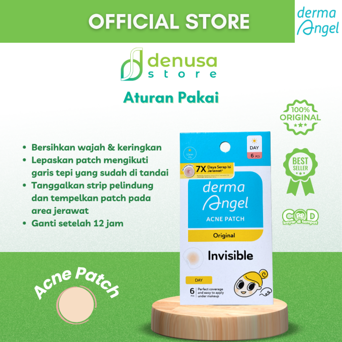 Derma Angel Acne Patch Original Invisible Day 6 Pcs