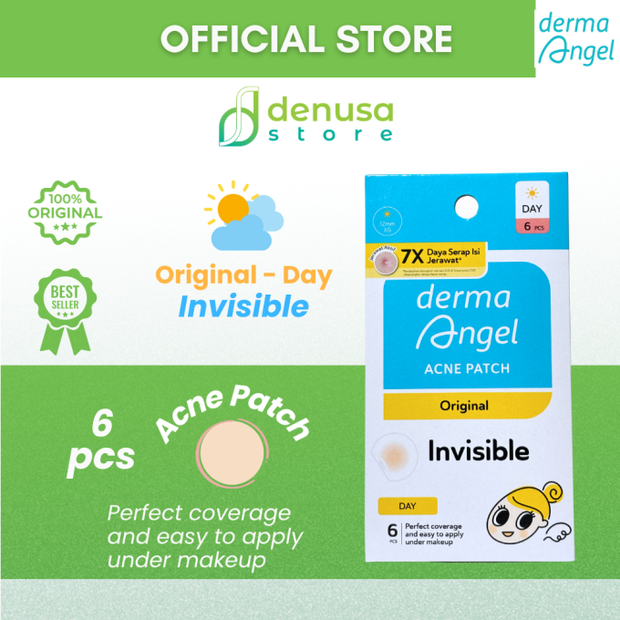 Derma Angel Acne Patch Original Invisible Day 6 Pcs