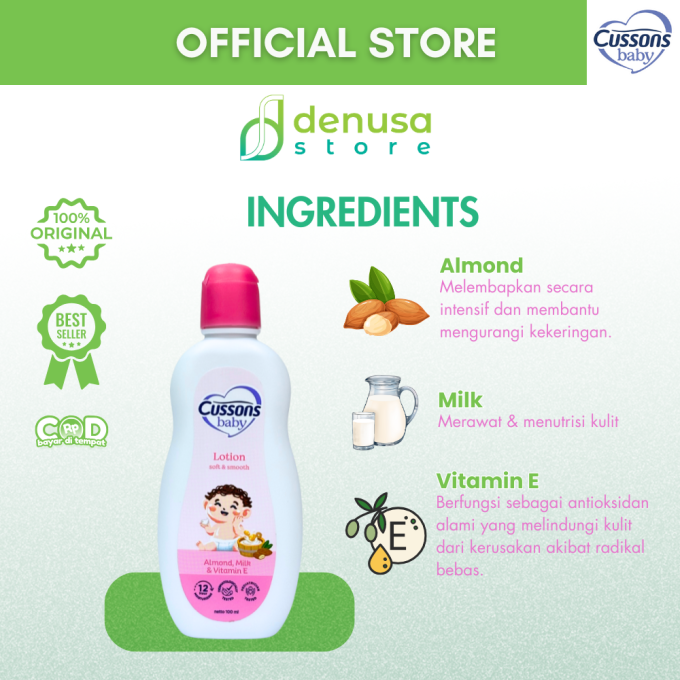 CUSSONS BABY Lotion Soft n Smooth 100 ml
